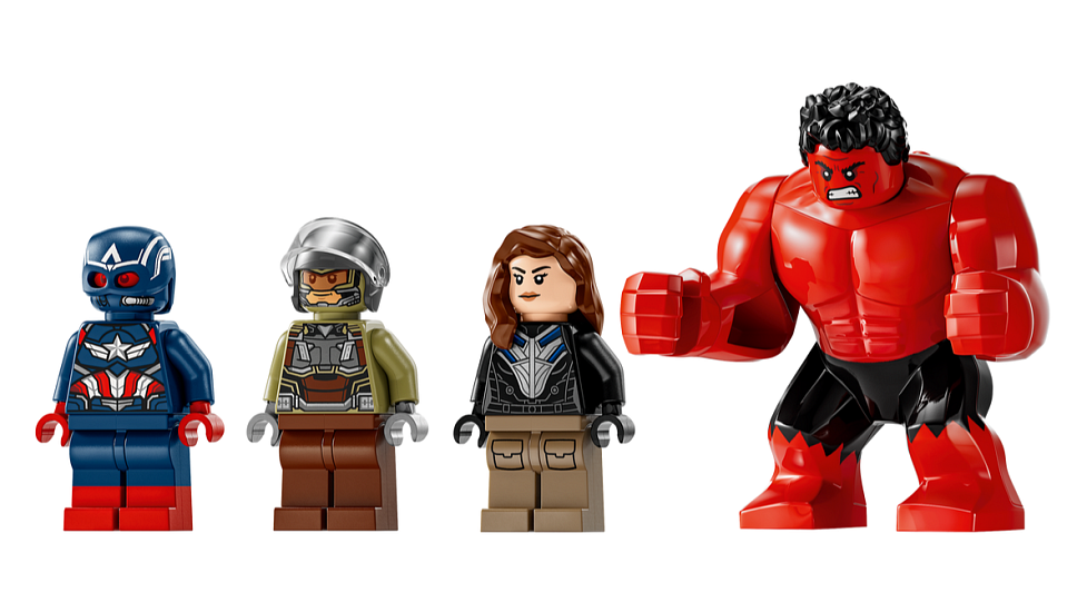 LEGO 76292 Souboj: Kapitán Amerika vs. Red Hulk