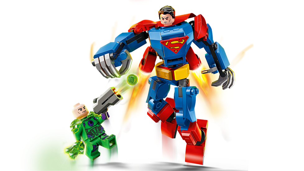 LEGO 76302 Superman v robotickém obleku vs. Lex Luthor