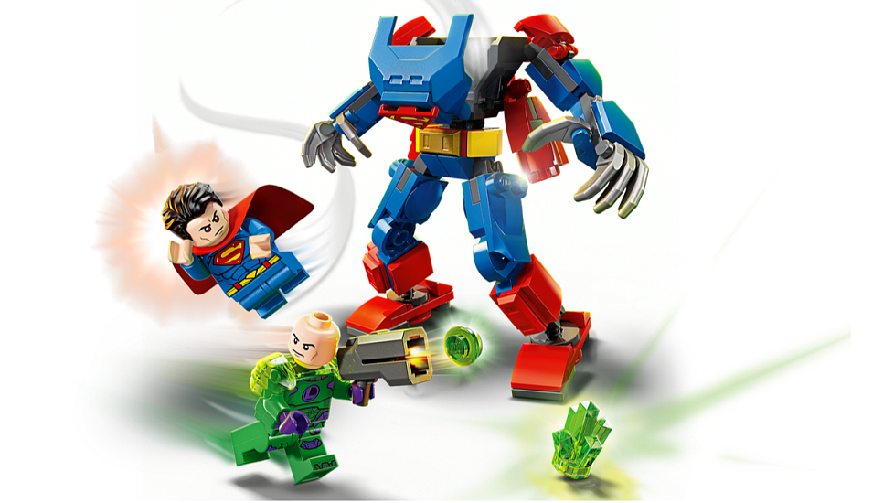 LEGO 76302 Superman v robotickém obleku vs. Lex Luthor