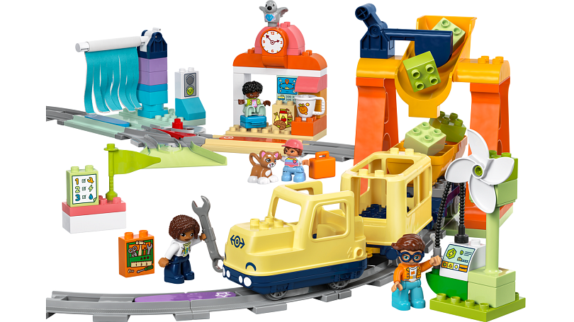 LEGO DUPLO 10428 Velký interaktivní komunitní vláček