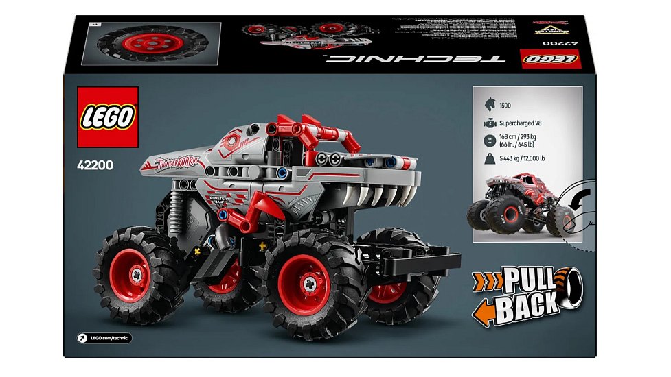 LEGO 42200 Monster Jam ThunderROARus