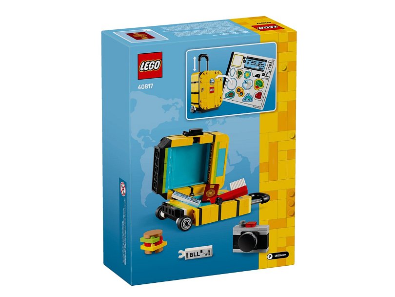 LEGO 40817 Žlutý cestovní kufr