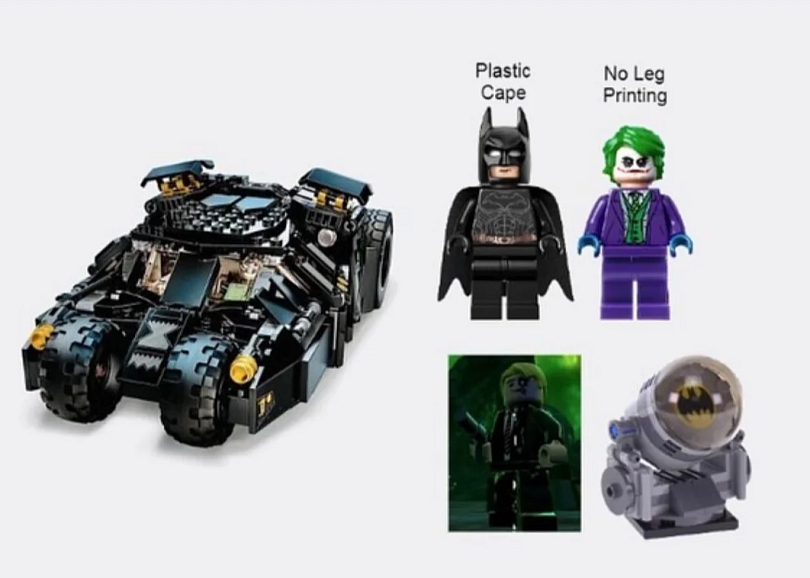 Batman Tumbler VS. Two-Face a Joker 76303