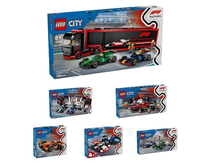 LEGO City Formule 1 sety