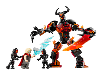 LEGO Sestavitelná figurka: Thor vs. Surtur