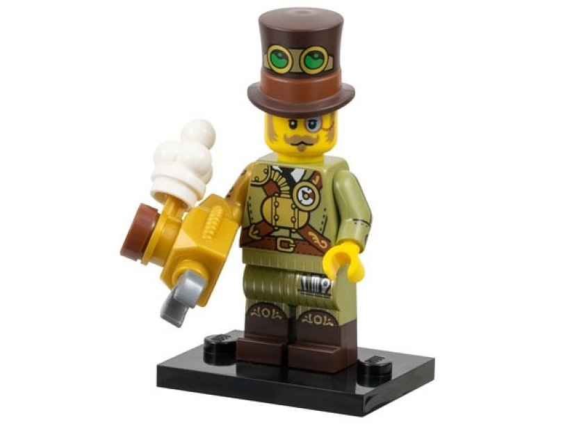 LEGO col27-12 Steampunk Inventor