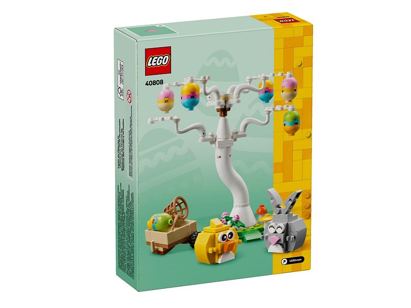 LEGO 40808 Velikonoční zajíček, kuřátko a sběr vajíček