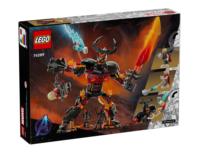 LEGO Sestavitelná figurka: Thor vs. Surtur