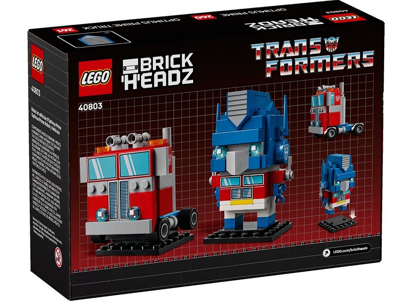 LEGO 40803 Robot a vozidlo Optimus Prime