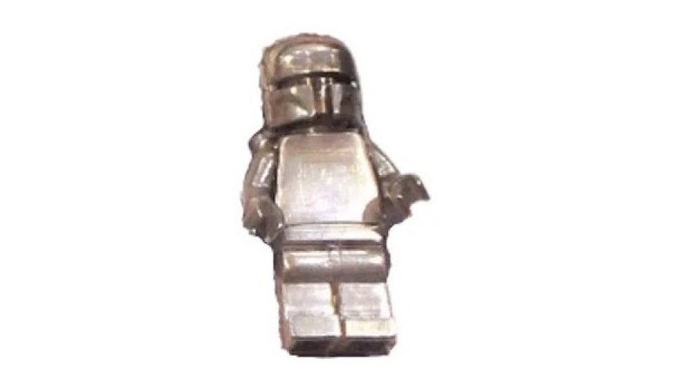 LEGO Solid Silver Boba Fett