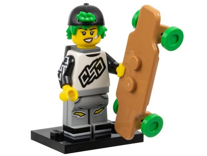 LEGO col27-7 Longboarder