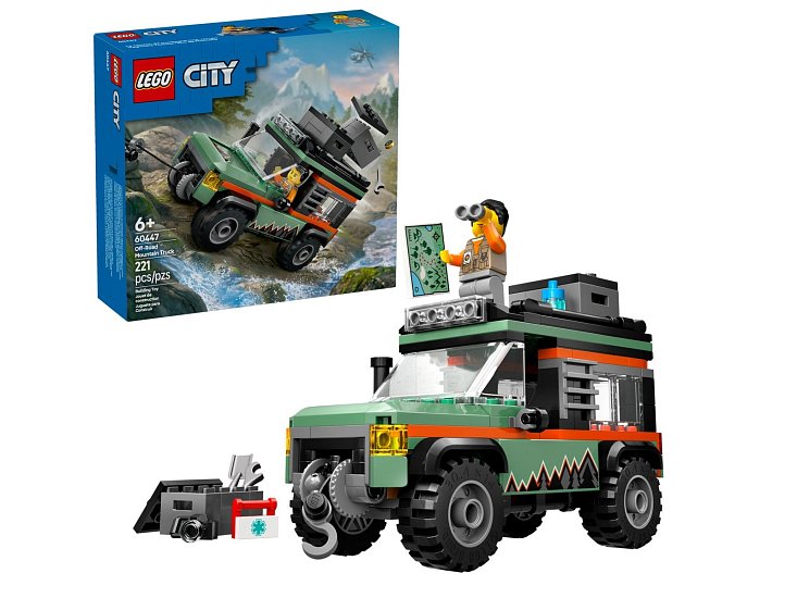 LEGO 60447 Terénní horské nákladní auto 4x4