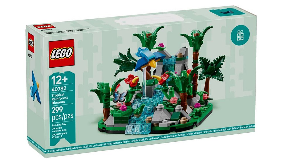 LEGO 40782 Dioráma tropického deštného pralesa