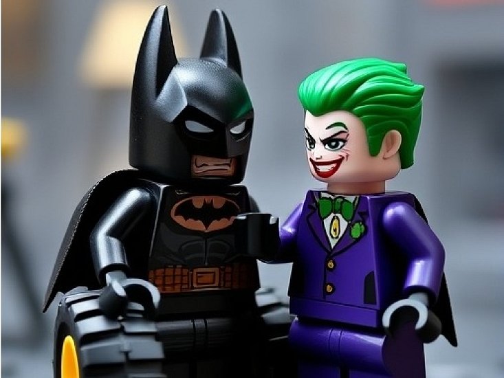 Batman Tumbler VS. Two-Face a Joker