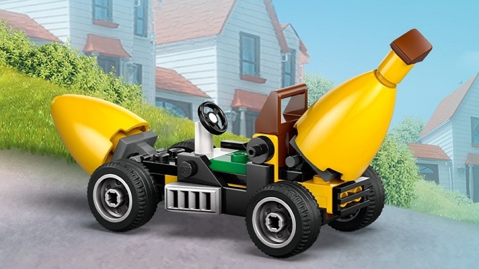 LEGO Mimoni a banánové auto