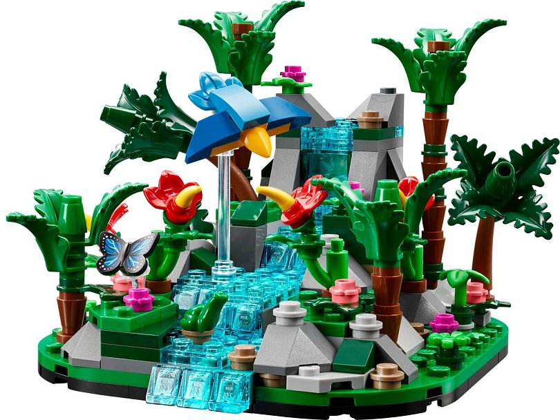 LEGO 40782 Dioráma tropického deštného pralesa