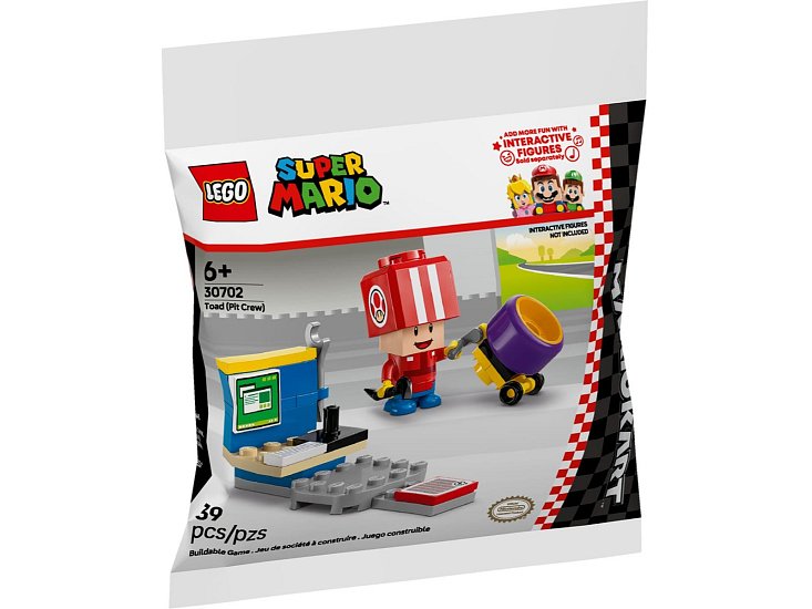 LEGO 30702 Mario Kart™ – Toad (Pit Crew)