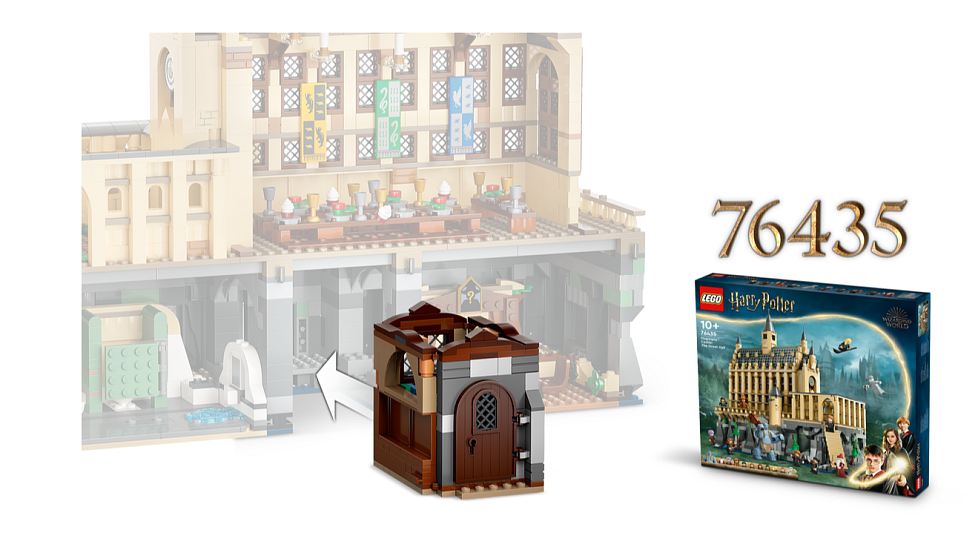 LEGO 76442 Bradavický hrad: Hodina kouzelných formulí