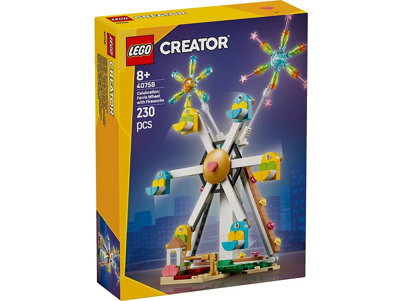 LEGO 40758 GWP Oslavné ruské kolo s ohňostrojem