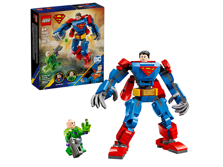 LEGO 76302 Superman v robotickém obleku vs. Lex Luthor