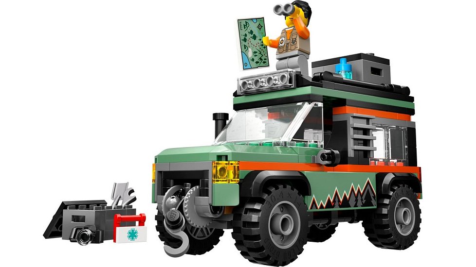 LEGO 60447 Terénní horské nákladní auto 4x4