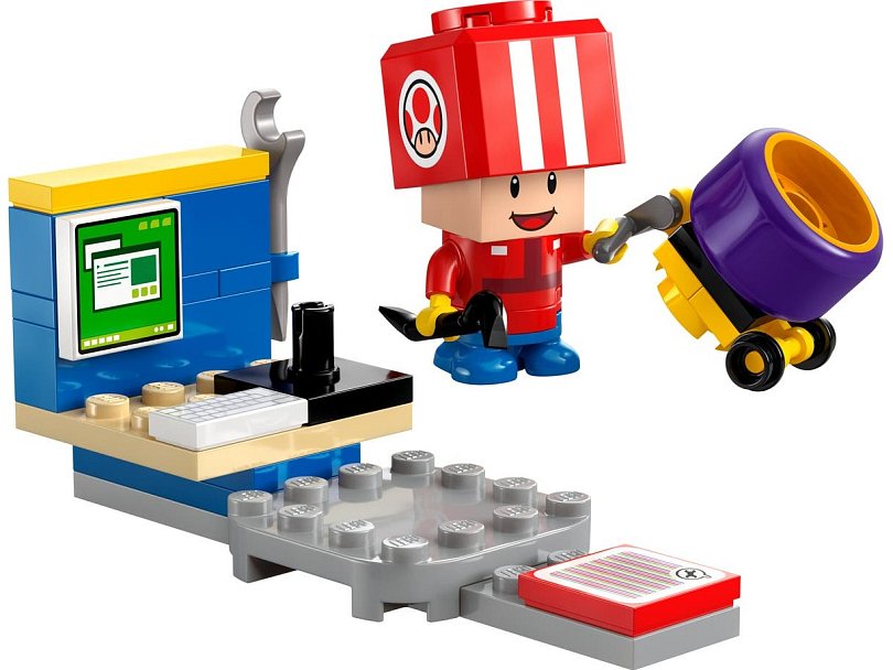 LEGO 30702 Mario Kart™ – Toad (Pit Crew)