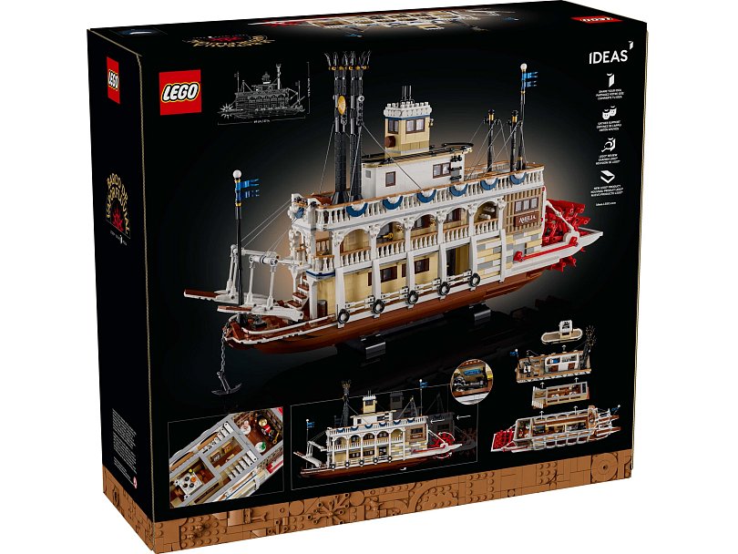 LEGO 21356 Říční parník